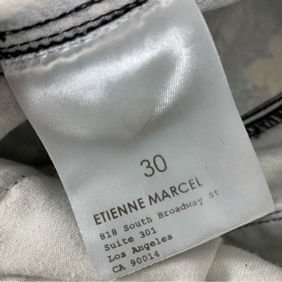 Etienne Marcel Printed Skinny Jeans Size 30 - Picture 6 of 7